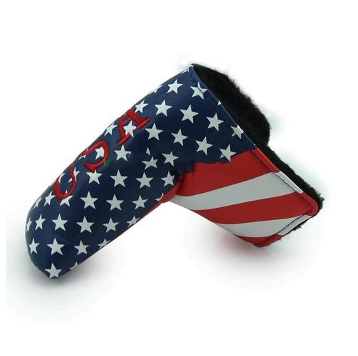 USA Embroidered Golf Putter Cover