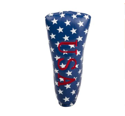 USA Embroidered Golf Putter Cover