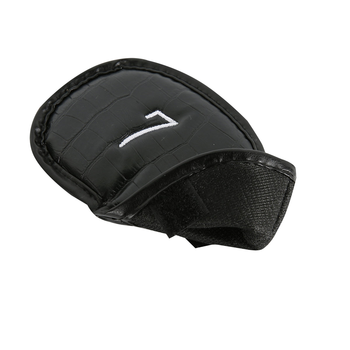 Custom PU Leather Golf Iron Head Covers with Patterns