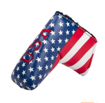 USA Embroidered Golf Putter Cover